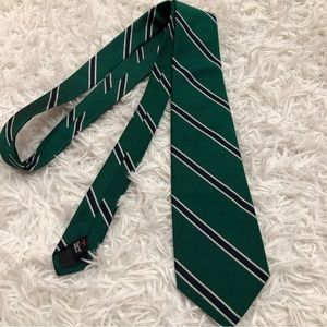 Vintage Robert Talbott Carmel by the Sea Pebble Beach Kelly Green Navy